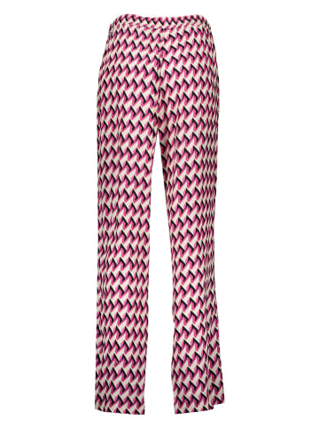 Herrlicher Broek roze/wit/zwart