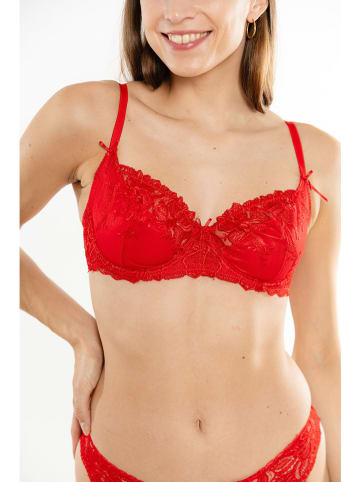 Anna Morellini Underwear Buistonosz "Greta" w kolorze czerwonym