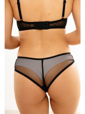 Anna Morellini Underwear Slip "Renata" zwart/grijs