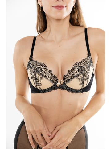 Anna Morellini Underwear Bügel-BH "Idalia" in Schwarz/ Beige
