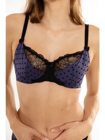 Anna Morellini Underwear Softbeha "Petronilla" donkerblauw/zwart