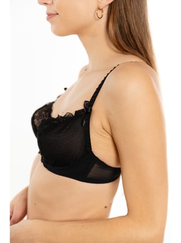 Anna Morellini Underwear Biustonosz "Sofia" w kolorze czarnym