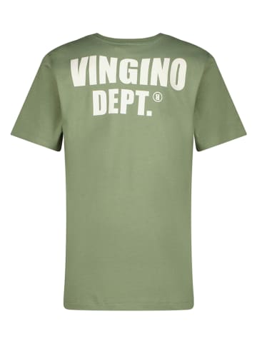 Vingino Koszulka "Hasial" w kolorze khaki