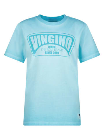 Vingino Koszulka "Hapo" w kolorze błękitnym
