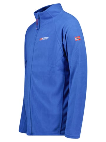 Geographical Norway Kurtka polarowa "Tug" w kolorze niebieskim
