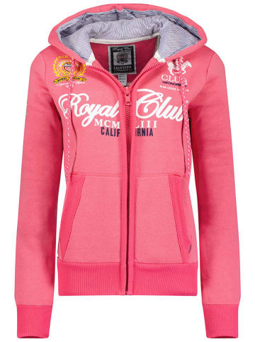Geographical Norway Sweatvest "Fanille" roze