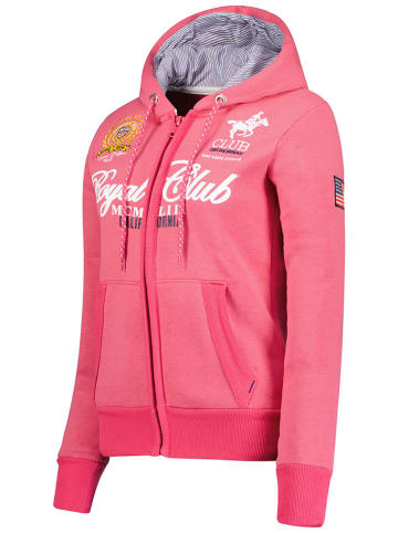 Geographical Norway Sweatjacke "Fanille" in Pink