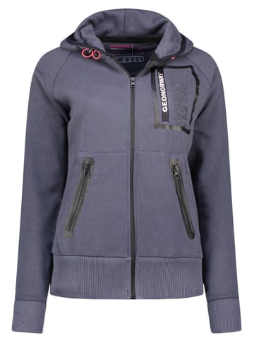 Geographical Norway Sweatvest "Fiona" donkergrijs