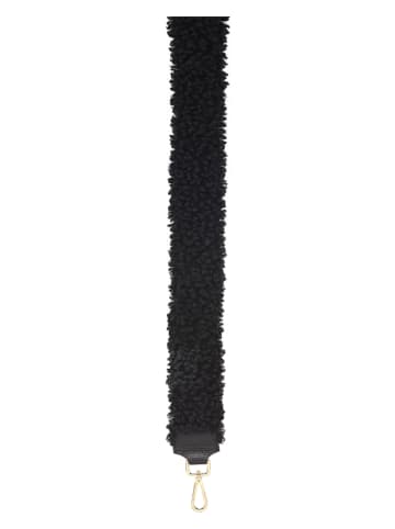 Mia Tomazzi Schouderriem zwart - (L)127 cm