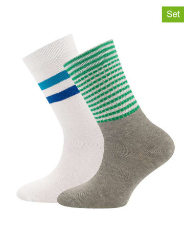ewers 2-delige set: sokken "Ringel" meerkleurig