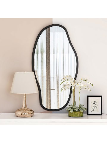 Scandinavia Concept Spiegel "Couldy" in Schwarz - (B)85 x (H)45 cm
