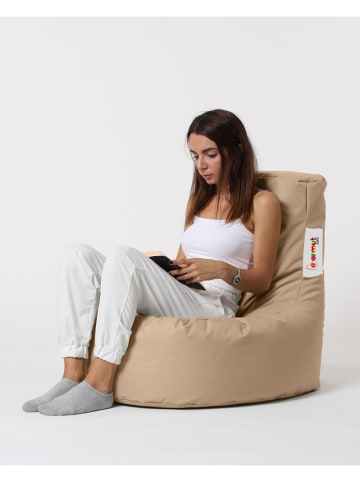 Scandinavia Concept Sitzsack "Lina" in Beige - (B)70 x (H)80 x (T)35 cm