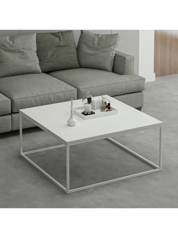 Scandinavia Concept Salontafel "Loni" wit - (B)90 x (H)42 x (D)90 cm