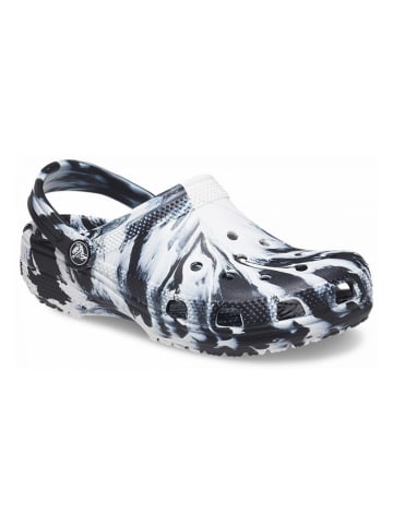 Crocs Crocs "Marbled" in Schwarz/ Weiß