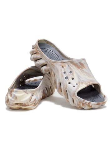 Crocs Pantoletten in Beige