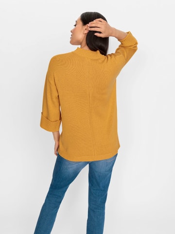 Heine Pullover in Ocker