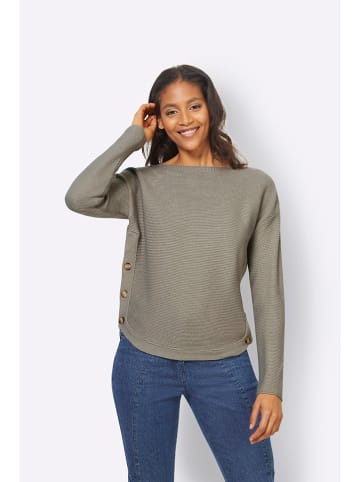 Heine Pullover in Khaki