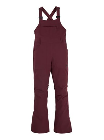 Burton Spodnie narciarskie "Avalon 2L Stretch" w kolorze bordowym