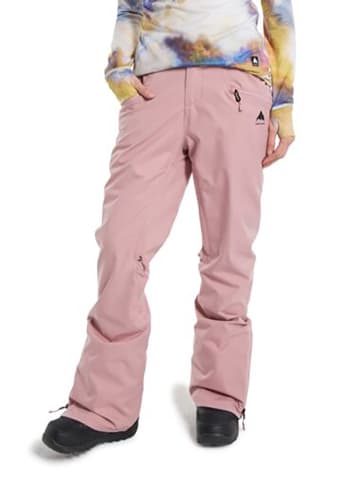 Burton Ski-/ Snowboardhose "Marcy High Rise 2L Stretch" in Rosa