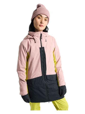 Burton Ski-/ Snowboardjacke "Prowess 2.0" in Rosa/ Schwarz/ Gelb