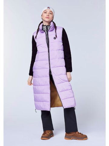 Chiemsee Doorgestikte bodywarmer "Telida" paars