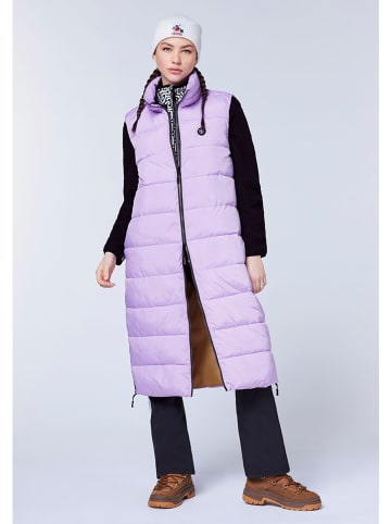 Chiemsee Doorgestikte bodywarmer "Telida" paars