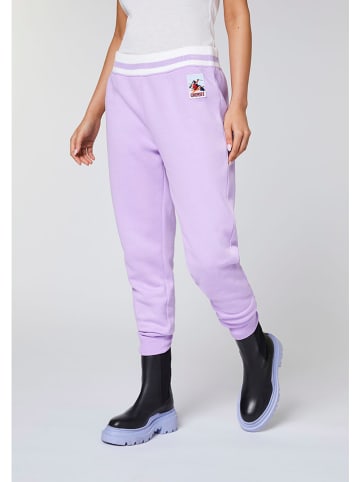 Chiemsee Spodnie dresowe "Trelle" w kolorze fioletowym