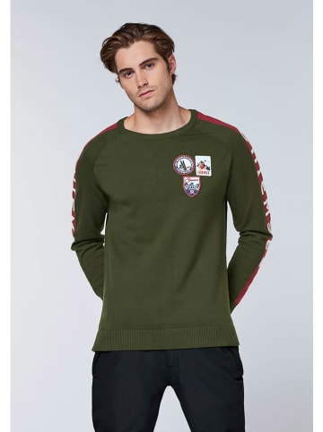 Chiemsee Sweter w kolorze zielonym