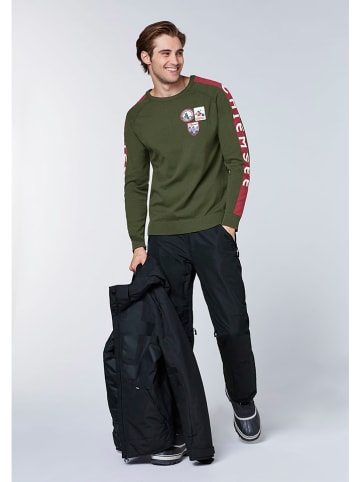 Chiemsee Sweter "Skeddalen" w kolorze zielonym