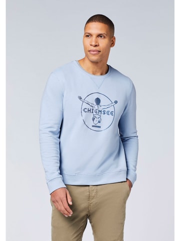 Chiemsee Sweatshirt "Zayn" in Hellblau