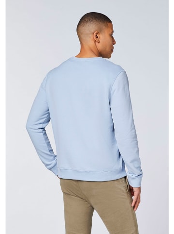 Chiemsee Sweatshirt "Zayn" in Hellblau