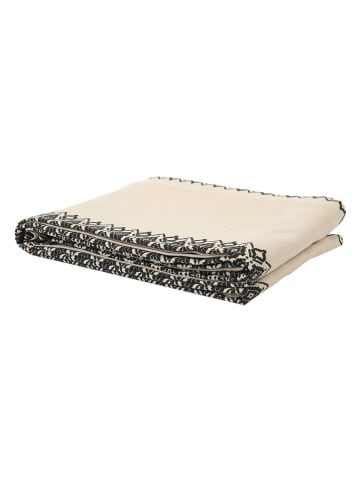 Ethnical Life Tischdecke in Beige/ Schwarz - (L)250 x (B)140 cm