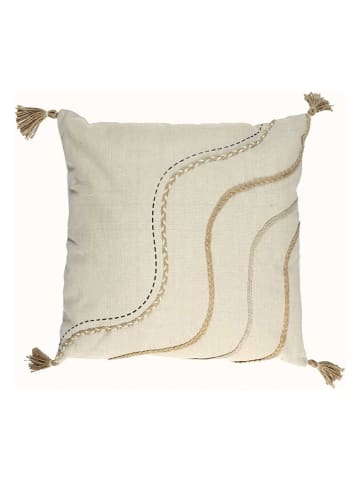 Ethnical Life Kissen in Beige - (L)40 x (B)40 cm