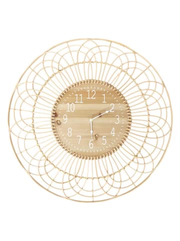 Ethnical Life Wandklok naturel - Ø 70 cm
