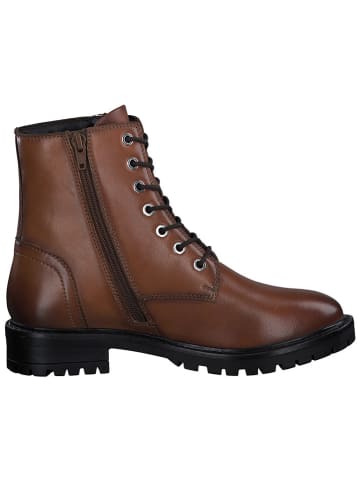 S. Oliver Leder-Boots in Braun