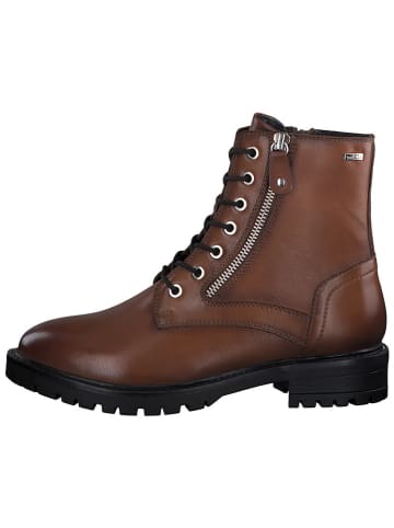 S. Oliver Leder-Boots in Braun