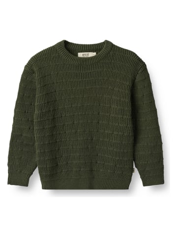 Wheat Sweter "Petro" w kolorze zielonym