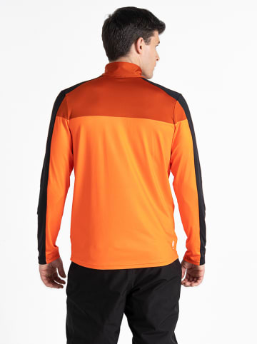 Dare 2b Koszulka funkcyjna "Ski" w kolorze pomarańczowo-czarnym