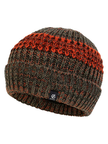 Dare 2b Czapka beanie "Mindless II" w kolorze khaki i pomarańczowym