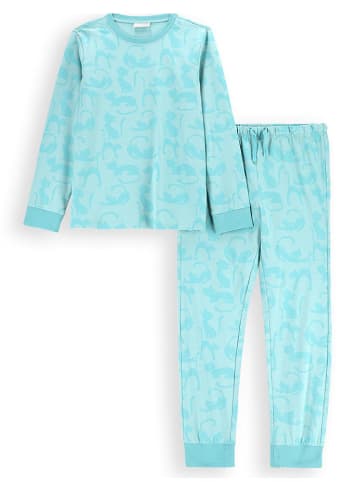 Coccodrillo Pyjama turquoise