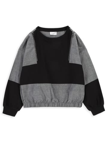 Coccodrillo Sweatshirt in Schwarz/ Grau