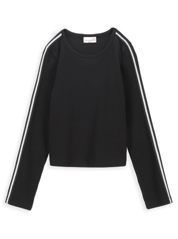 Coccodrillo Longsleeve in Schwarz