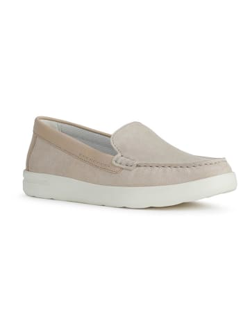 Geox Leren mocassins "XAND" beige