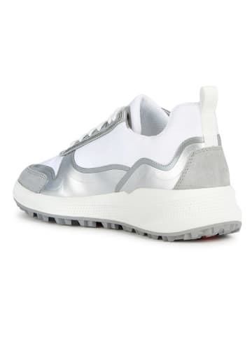 Geox Sneakersy "PG1X" w kolorze szaro-białym