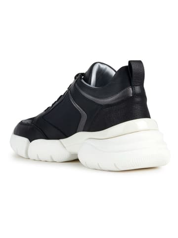 Geox Sneakersy "Adacter" w kolorze czarnym