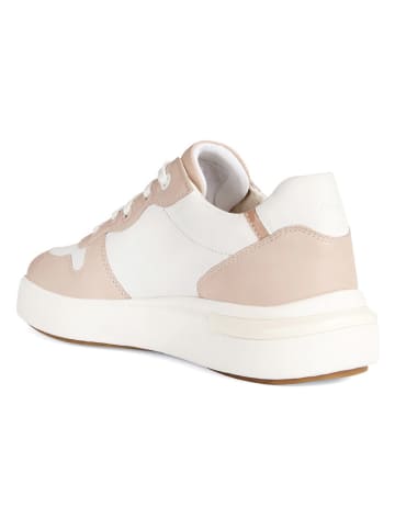 Geox Sneakersy "Dalyla" w kolorze biało-beżowym