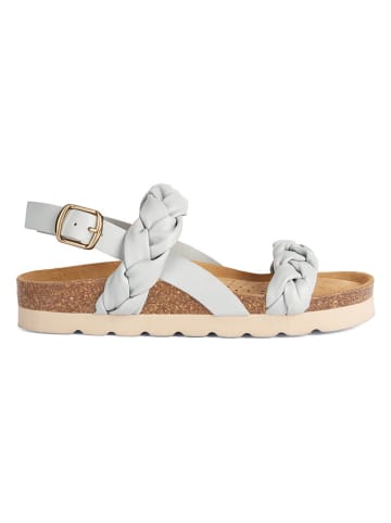 Geox Leder-Sandalen "Brionia" in Hellblau