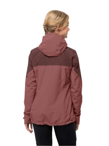 Jack Wolfskin Regenjacke "Weiltal" in Rosa