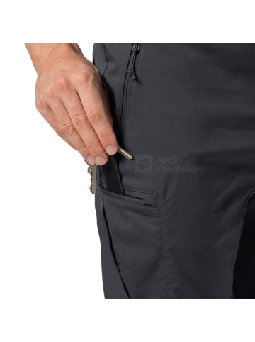 Jack Wolfskin Spodnie softshellowe "Activate Tour" w kolorze czarnym