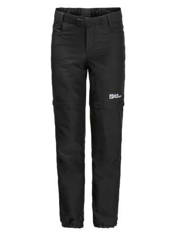 Jack Wolfskin Spodnie funkcyjne Zipp-Off "Active" w kolorze czarnym
